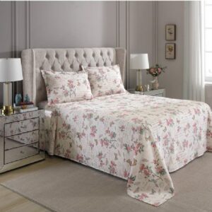 Kit Colcha Döhler Piquet 100% Algodão Estampada - Bella C