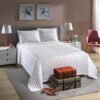 Kit Colcha Döhler Piquet 100% Algodão Estampada - Vênus C_