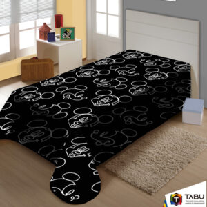 MANTA FUN COM CINTA SOLTEIRO 1,50m X 2,00m MICKEY MOUSE